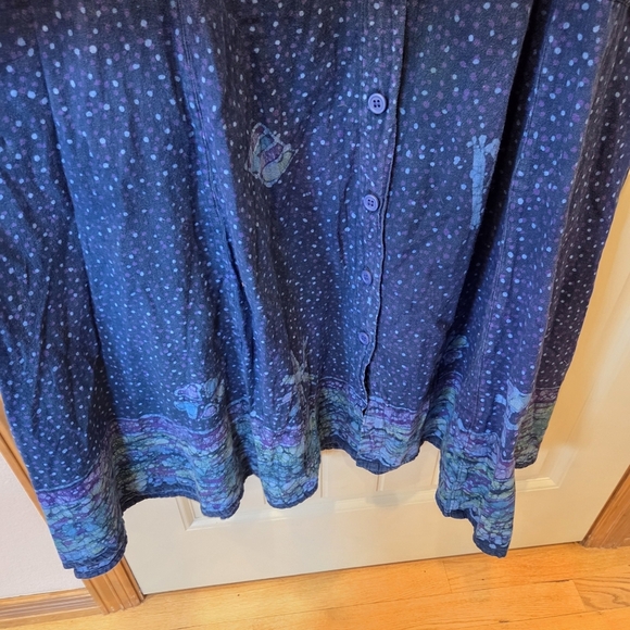 Nnamdi Ibenagu Spirit of Courage Old Style African Tie Dye Maxi Dress Women - Picture 4 of 16